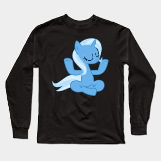 Trixie Lulamoon Lotus Position Meditation Long Sleeve T-Shirt